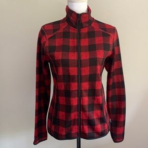 Eddie Bauer Red Buffalo Plaid Jacket